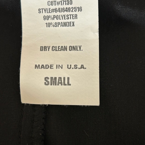 Vintage 90s Black Velvet Skirt Whimsigoth Y2K Goth Grunge Vamp Dark Fairy Small - Picture 5 of 5